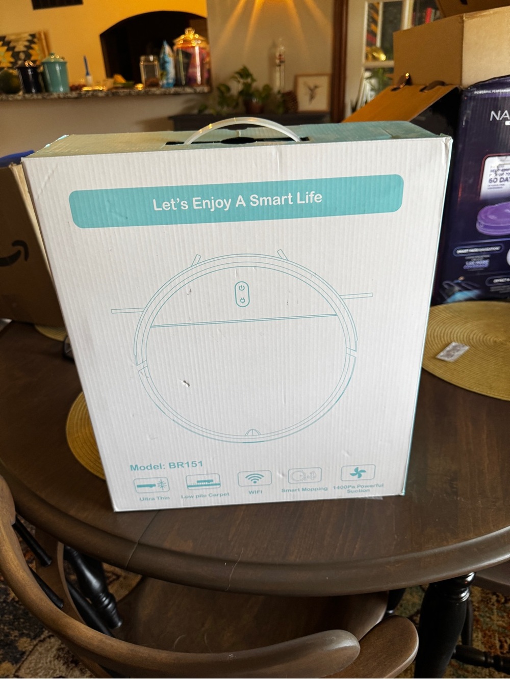 BR151 Robotic Vacuum Cleaner - black
